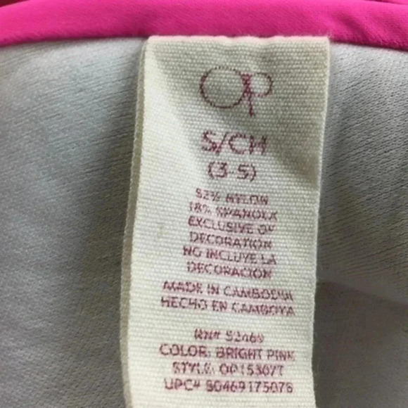 OP  swim wear  size  S/CH - Picture 8 of 16